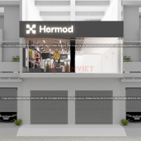 Thiết kế shop quần áo thể thao Hermod – Hà Nội